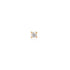 14kt Gold Stargazer Natural Diamond Single Labret Earring